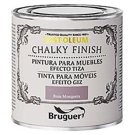 XYLAZEL chalky muebles 125ml rosa mosqueta  lata , Pintura a la tiza para muebles color rosa mosqueta Indicada para aplicar sobre objetos y muebles de interior Cubre fácilm