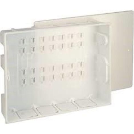Caja de plástico Giacomini para colectores 370x300x90mm R595AY001