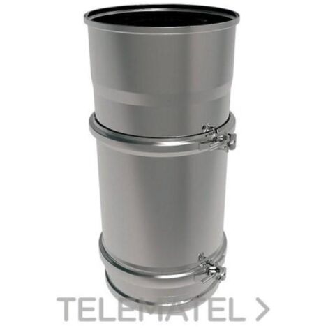 ROS tubo simple pared 355-550 80 ext. 2700788 ros , Tubo Simple Pared 355-550 80 2700788 de la marca Ros Chimney.
