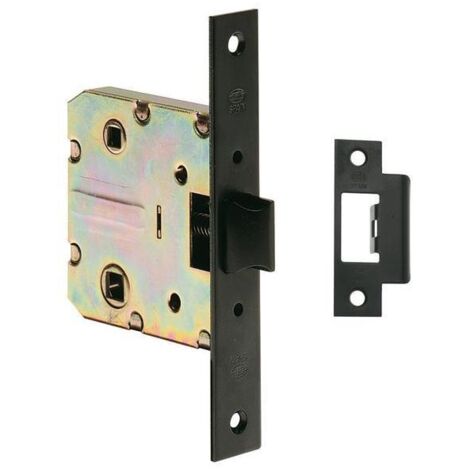 AMIG picaporte 2100 21-50 c/cua. negro amig , Pestillo 2100 Acero Negro de la marca Amig.