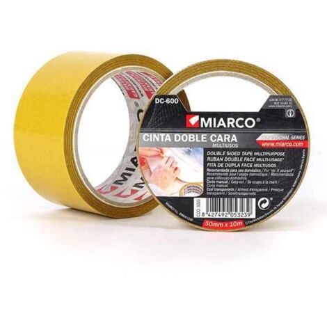 CINTA ADHESIVO 2 CARAS 5025M 1231 MIARCO