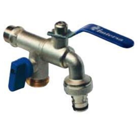GRIFO DOBLE 1/2 JARDIN 1V01700 IMTERSA
