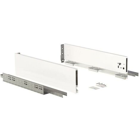 cajón qube push extracción total acabado blanco h90, h120, h185 medida cajón 350 altura cajón h120