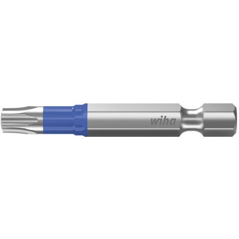 Wiha Juego de bits, bit T de 50 mm TORX® (T10) de 5 unid., de 1/4" E6,3 en caja (41643) (1/4)
