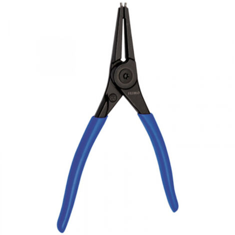Alicate recto de 14cm para arandelas exteriores de Ø10mm a Ø25mm con mango cubierto de PVC
