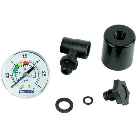 Manómetro 1/8" completo filtro AstralPool
