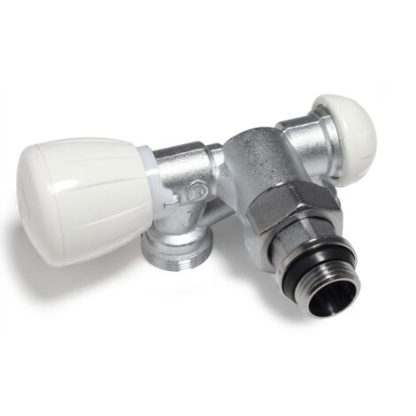 Válvula monotubo termostatizable vertical escuadra derecha Giacomini R357M1 1/2" x 16