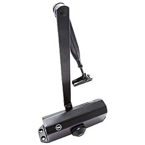 yale azbe cierrapuerta 3500 fuerza 2-4 negro c-reten 3500-000455