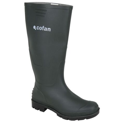COFAN bota alta de agua pvc verde talla 41 Bota de agua de caña