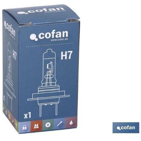 Lámpara Halógena Cofan H7 (px26d) 12v 55w