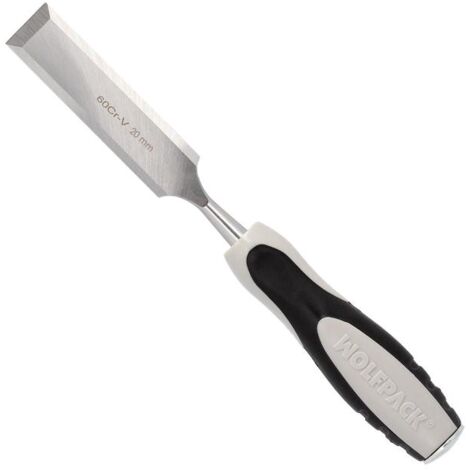 WOLFPACK LINEA PROFESIONAL formon mango bimaterial 20 mm. , Formon Wolfpack Mango bimaterial  20 mm.      - Medidas: largo x ancho, 265 x 20 mm.- Mango ergonómico bimat