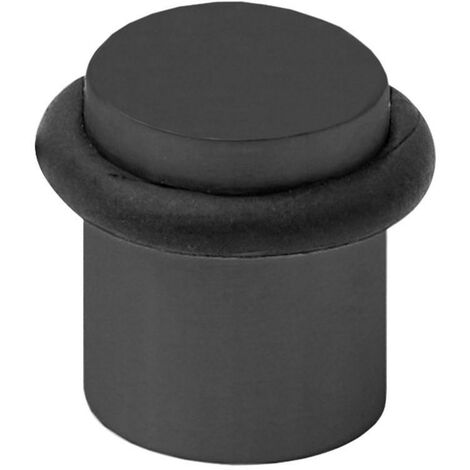 tope puerta 1069 inoxidable d22 h30 negro mate inoxidable 304