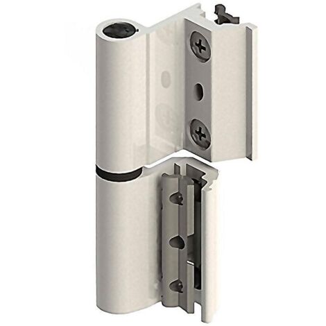 BISAGRA V2P EU ALUMINIO BLANCO DERECHA PAR