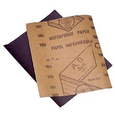 FLEXOVIT pliego lija agua impermeable 280 , Pliego de papel de lija impermeableDimensiones pliego 230x280mmGrano 280Carburo de silicioPara operaciones de lijado,imp