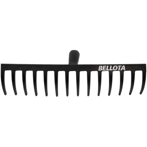 BELLOTA rastrillo 951-14 sin mango , Rastrillo Intensidad Media 951/14 Tamaño: 375 x 94 mm Cabeza de acero al carbono Diseño robusto: alta resistencia Pintura epoxi