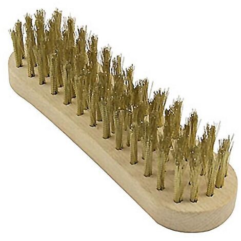 CEPILLO ACERO 5 HILERAS 18X5 CM LATONADO