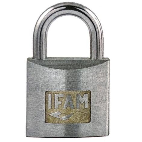 IFAM candado arco normal 45 llave igual niquel , Candado Z45. Con especial resistencia a la intemperie. Fabricados con una robusta aleación de zinc, los candados Serie Z de IFAM es