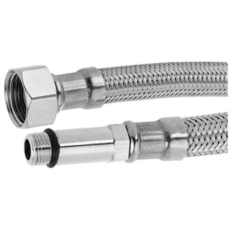 CIS latiguillo monomando h3/8m10 35cm , Latiguillo hembra 3/8 30 cm. Salida especial monomandos. Malla con trenzado. Interior EPDM atóxico. 
- Acero inoxidable.
- 3/8 x 300 mm. Mal