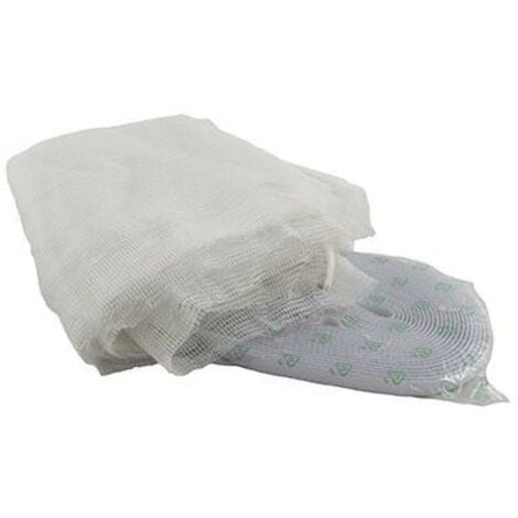EPID mosquitera velcro blanca 150x250cm , Mosquitera para ventana o puerta DecorlineTamaño 150x250mm (2 unidades de 75 x 250 mm)Con velcroColor blanco.
