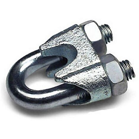 SUJETACABLES GALVANIZADO 12 MM