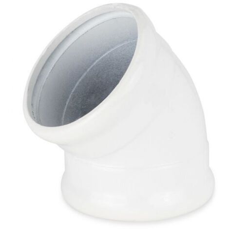 Codo 45º estanca simple H-H - DISMOL Diámetro: Ø110 mm (1/2)