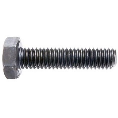 tornillo hexagonal 10x45 8.8 din.933 presion acero negro caja 100