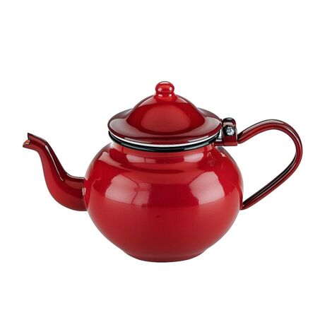 TETERA ESMALTE ROJO 0,45 LITROS IBILI