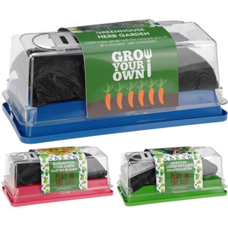 SEMILLERO CON TAPA 32X18X18 CM