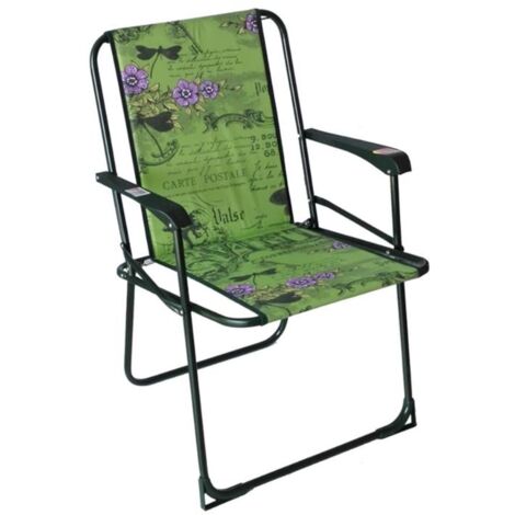 ALCO sillon fijo ac15 620v/1709 , Sillón fijo AC15 620V 1709Fabricado en metal de alta calidadAcero lacado verdeGran calidadPlegable para facilitar su almacenamient (1/2)