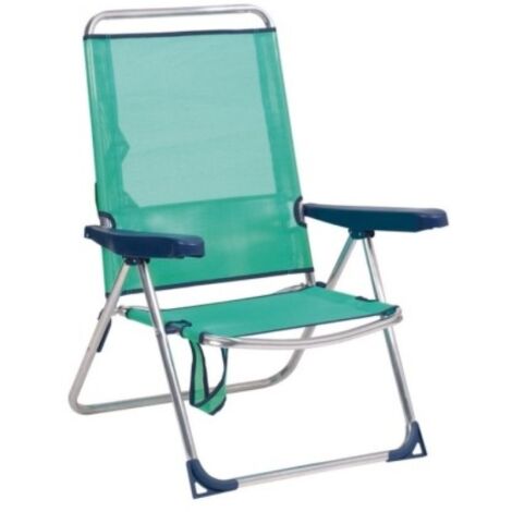 ALCO playera alta respaldo bajo 672alf/30 , Playera alta 672ALF/30. -Marca: Alco. -Modelo:672ALF/30. -Silla Tumbona baja de playa hecha con tubo de metal y tejido decorado liso con
