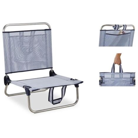 EREDU playera aluminio bolsillo 835txb , Playera aluminio con bolsa 835TXBFabricado en aluminio de alta calidadIdeal para playa, jardín y campingFácil plegado para mejo