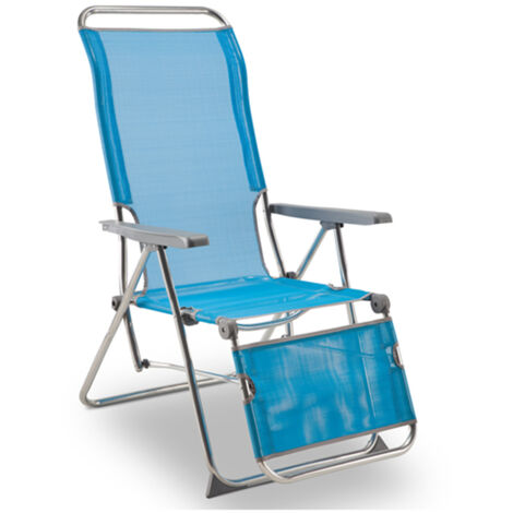 EREDU tumbona relax 5 posiciones aluminio 852/tx , tumbona relax 5 posiciones aluminio 852/tx