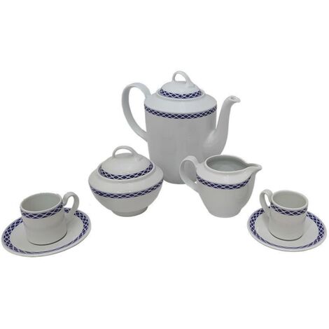 CAFE 27 PIEZAS ALOIA ELEGANCE AZUL JUEGO