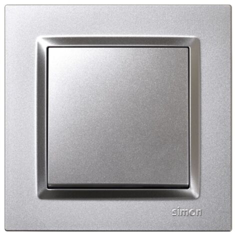 Conmutador elec cruce empotrar alum serie 10 simon