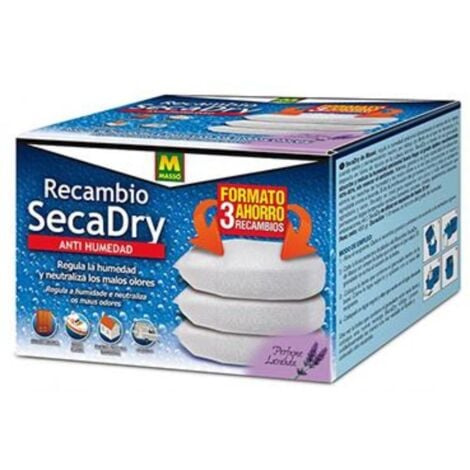 Recambio anti humedad secadry 450gr