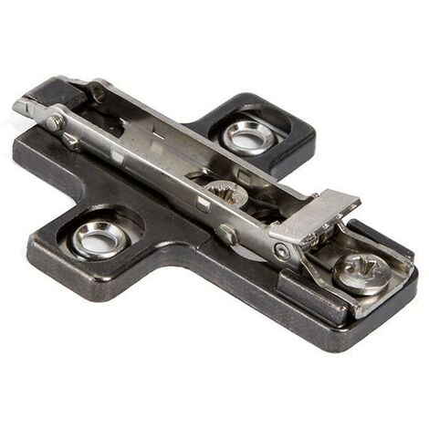 base avión zamak clip 3r acabado titanio h0 - h3 - h6 altura bar3r h3 (1/2)