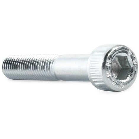 tornillo rosca metal allen  din 912 zinc metrica m-5 largo 16mm (1/2)