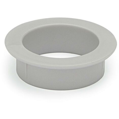 aro pasacable sin tapa para embutir 48mm plastico gris casquillo respirador colchon h15 (1/2)