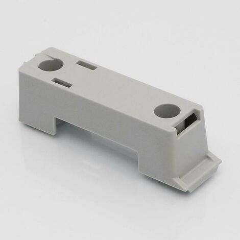 SALICE adaptador h20 codo.9 p/smove gris , Adaptador H14 de atornillar para SMOVEPara puertas con regreso R entre 10 y 16mm. Cobertura total de la puerta sobre el costado (1/2)