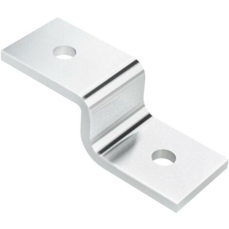 HERRAJES ALK soporte angular forma z zincado 38x14mm. , El soporte angular en forma de Z de 38x14 mm es una solución resistente para fijaciones en todo tipo de mobiliario. Fa