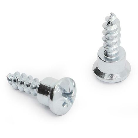 UCAFIX tornillo cazoleta ø4 4-12 cab.10 zincado con punta , El tornillo cazoleta de 12 mm de largo con cabeza de 10 mm de diámetro. Su diseño con cazoleta permite que la cabeza (1/2)