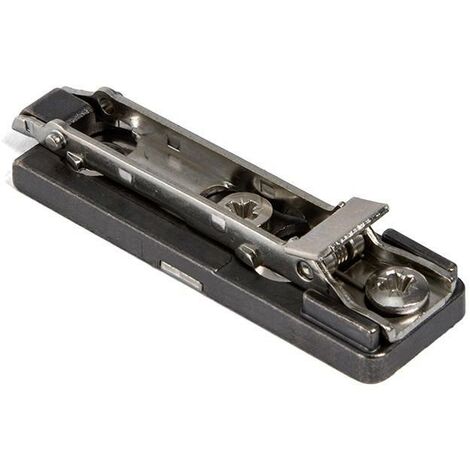 SALICE base recta zmk clip 3r h3 titanio ,       Producto: Base Recta CLIP 3R H3 Titanio    