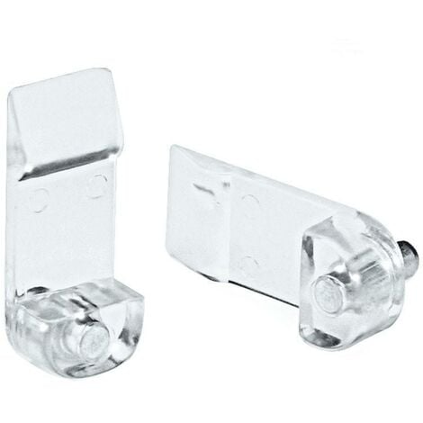 HERRAJES ALK soporte estante yuka sp19 piv.5 transparente , 0CIENTOS