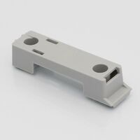 SALICE adaptador h14 codo.0 p/smove gris , Adaptador H14 de atornillar para SMOVEPara puertas con regreso R entre 0 y 12mm. Cobertura total de la puerta sobre el costado.