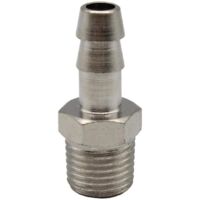FAHER racor macho con espiga 1/4 bspp-d-8 , Racord macho con espiga 1/4 BSPP Faher Diseñado para aplicaciones neumáticas Ideal para usar con compresores de aire comprimido.