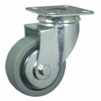 FPLUS rueda pvc con placa 40 mm. sin freno 82211 , Rueda de pvc sin freno
Diametro rueda 40 mm.
Peso maximo. 35 KG.
Altura total 22 mm.
Placa giratoria