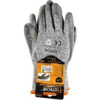 HOTECHE guantes polietileno talla 8 par , Guantes de polietileno talla 8 Hoteche Resistentes al corte Tejido a máquina con tejido de fibra de vidrio Alto rendimiento