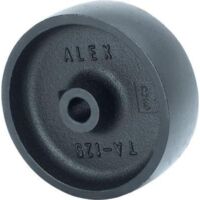 RUEDAS ALEX rueda ci200-25-60 hierro fundido eje liso , Características
Condiciones de trabajo muy severas donde la existencia de objetos cortantes productos químicos o temperaturas excesivas destruir
