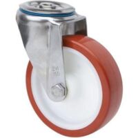 rueda giratora aguj.m12 inox.20zvli100-polr poliamix blanco-poliur.marron rod