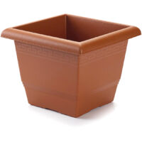MACETA CUADRADA 20 CM